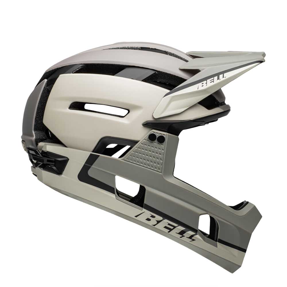 Bell Super Air R MIPS FullFace Helmet in Matte Cement Grey